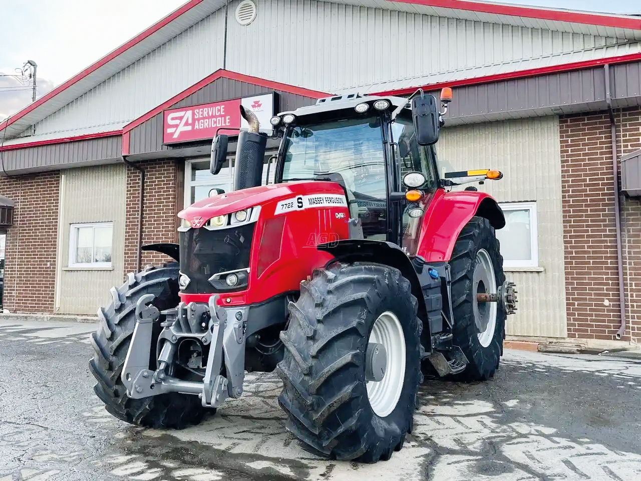 Tractor Massey Ferguson 7722s Deluxe 