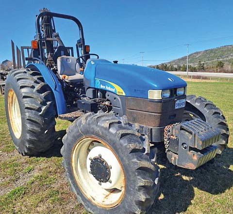 Tracteur New Holland TT75