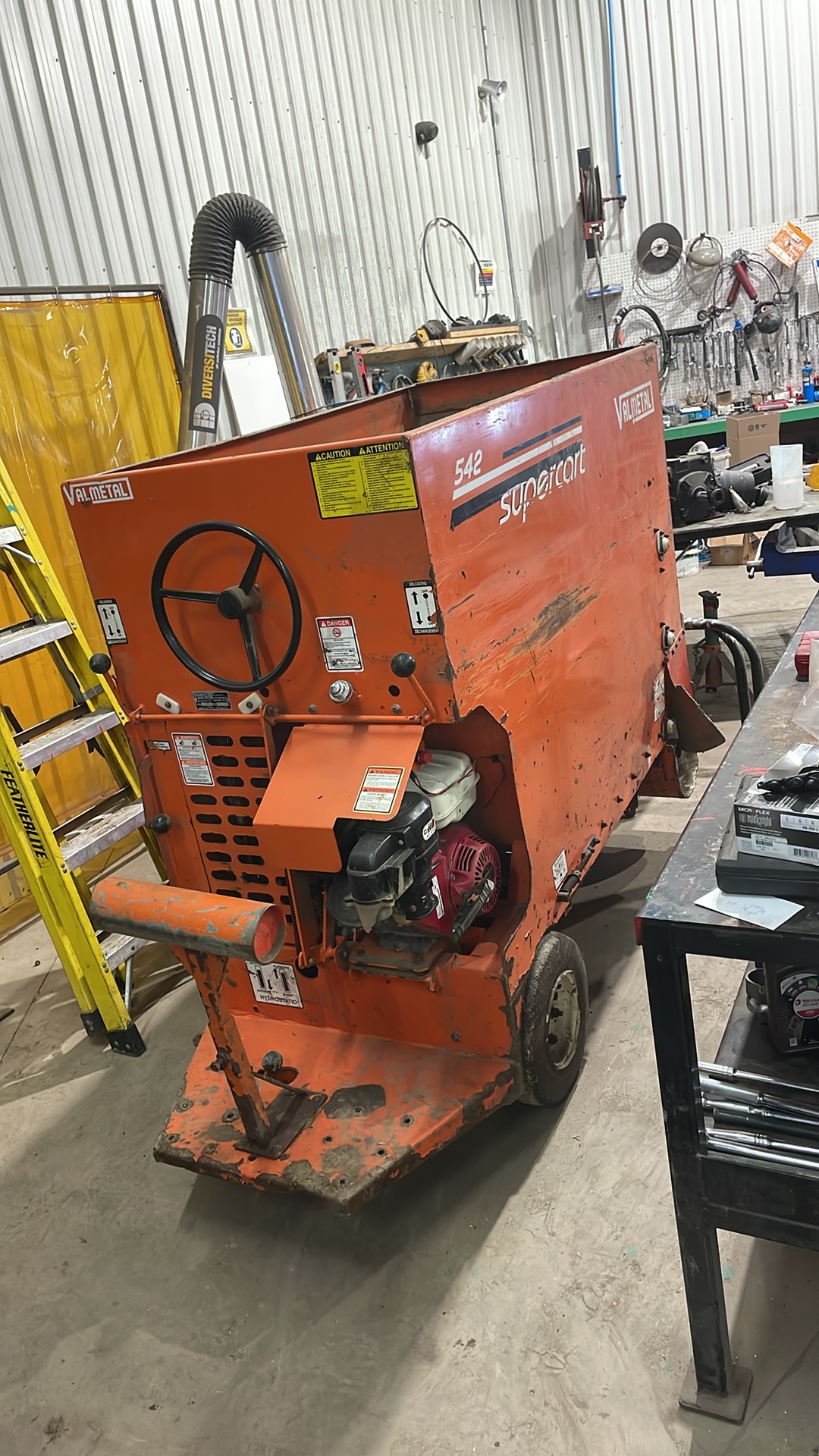 Chariot motorisé Valmetal 542