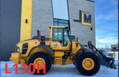 Articulated wheel loader Volvo L110H