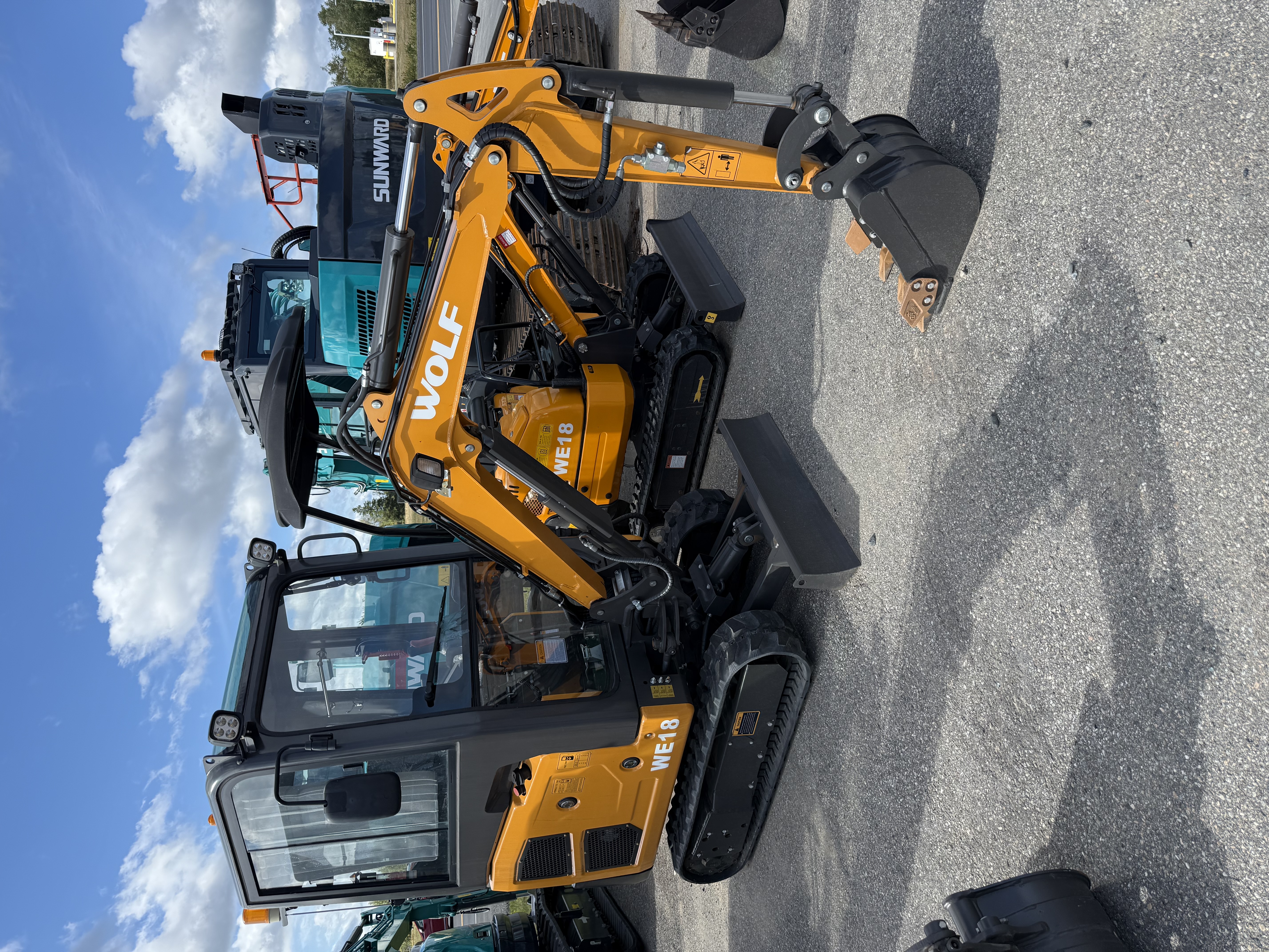 Excavatrice Wolf WE18