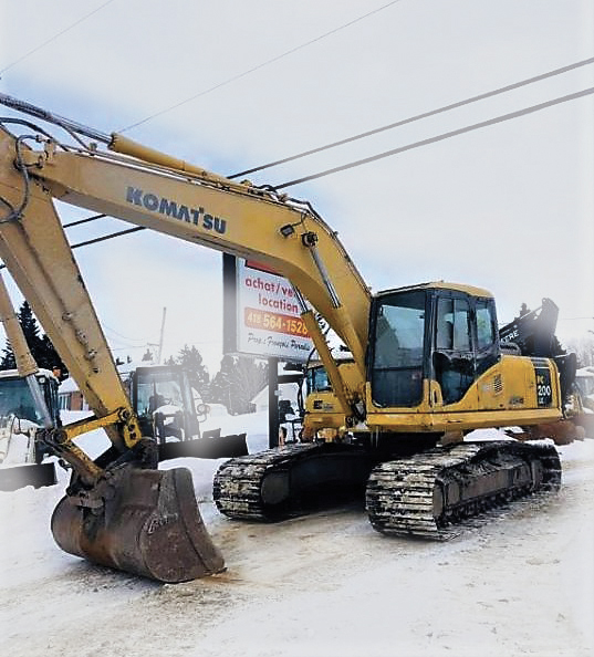 Excavatrice Komatsu PC200-8