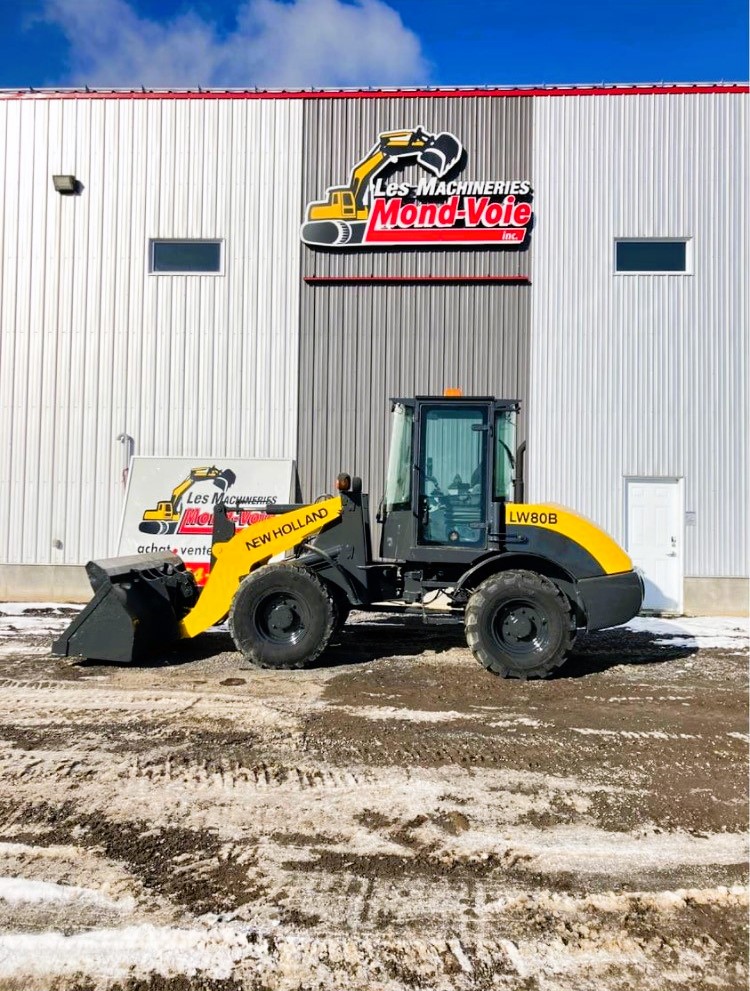 Articulated wheel loader New Holland LW80 B