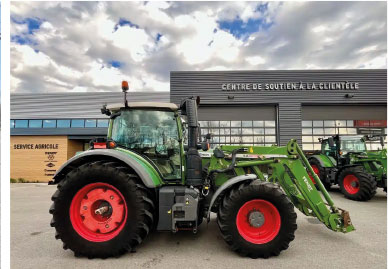 Tracteur Fendt 714 VARIO