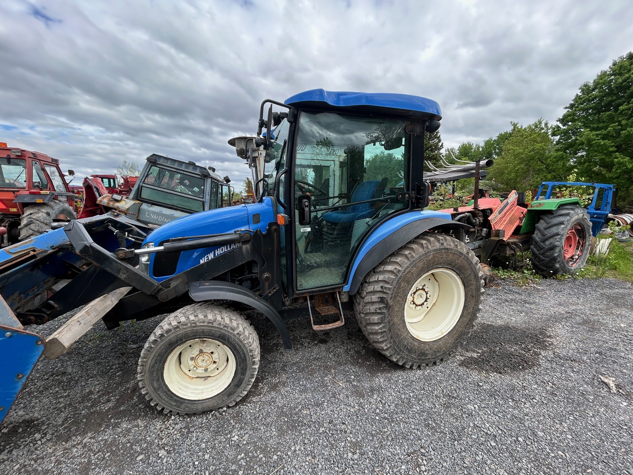 Tracteur New Holland 