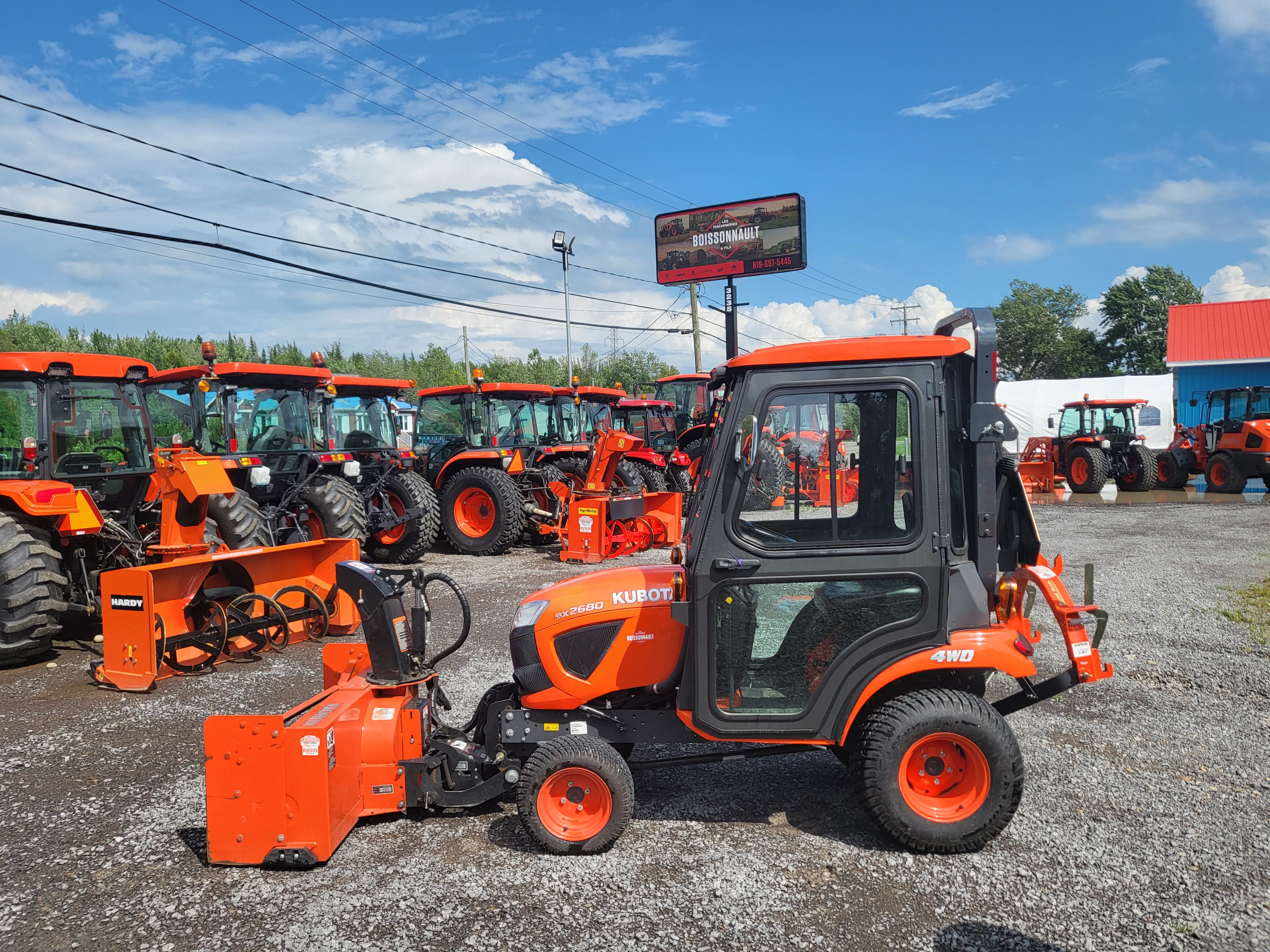 Tracteur Kubota BX2680