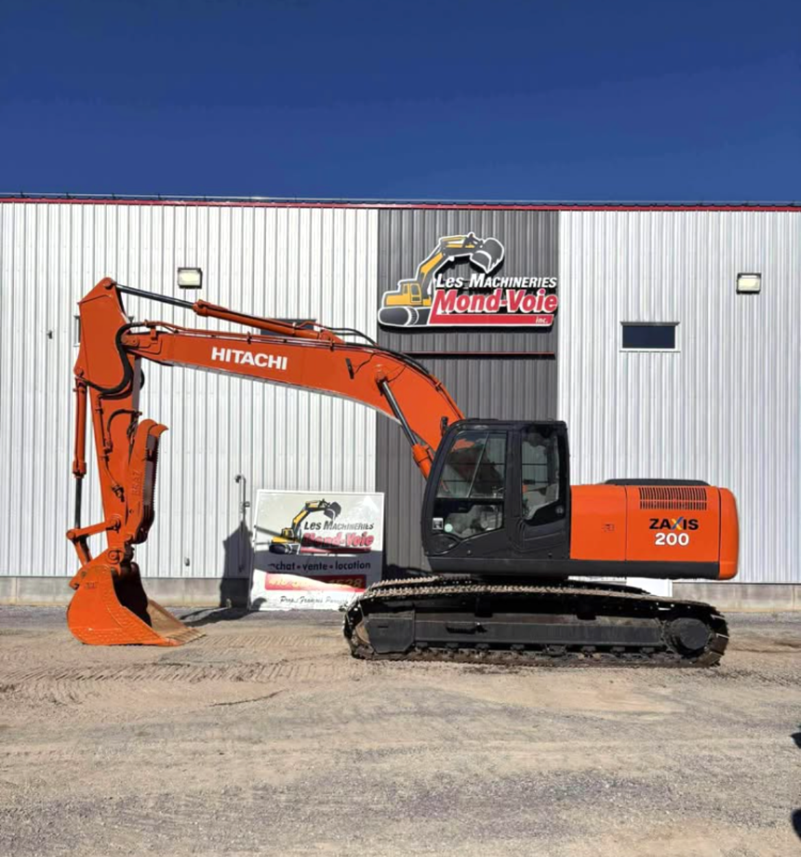 Excavator Hitachi ZX200