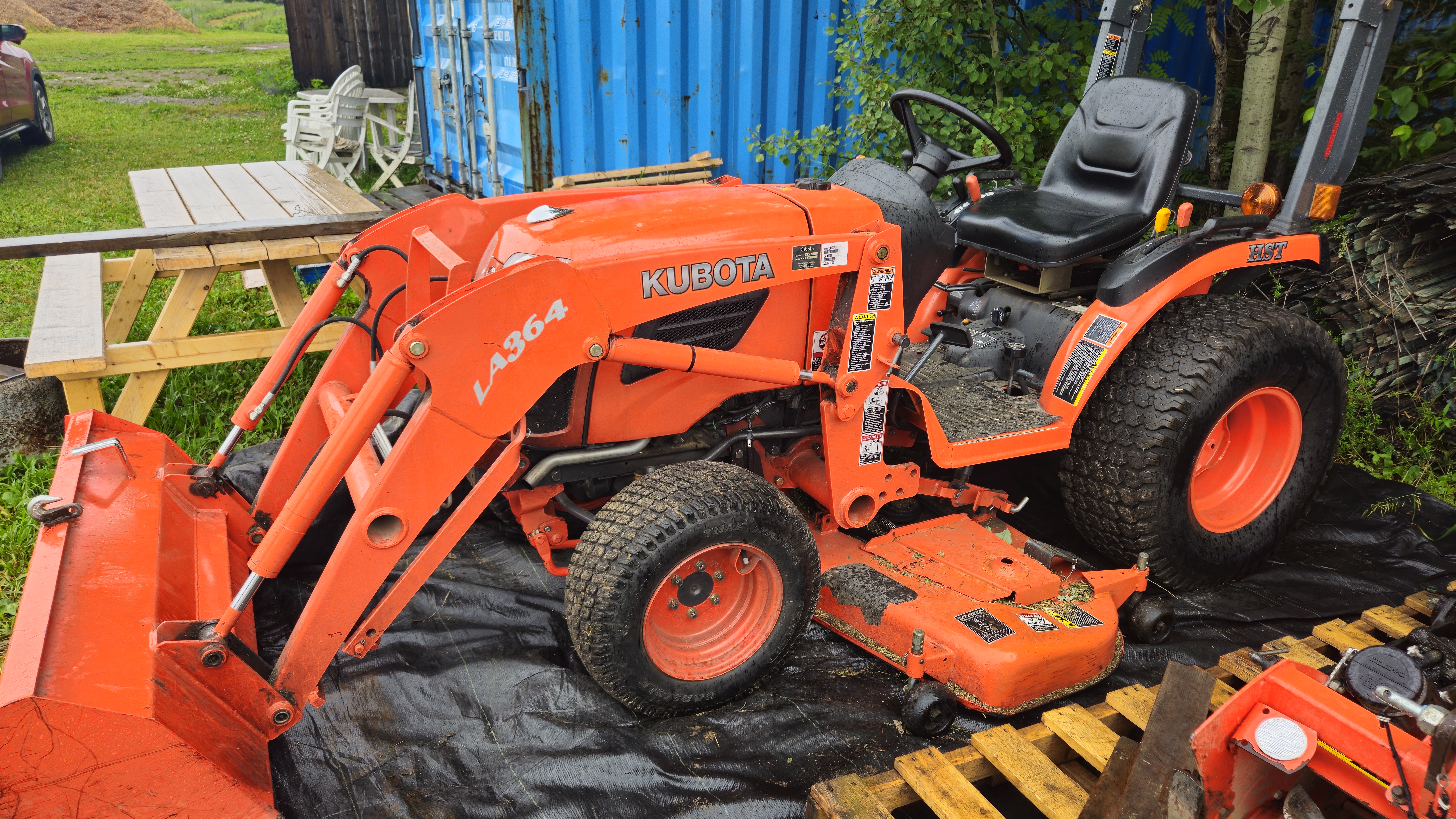 Tracteur Kubota B2620