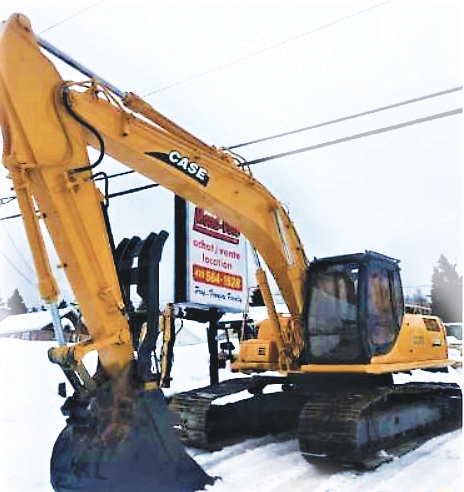 Excavatrice Case CX210