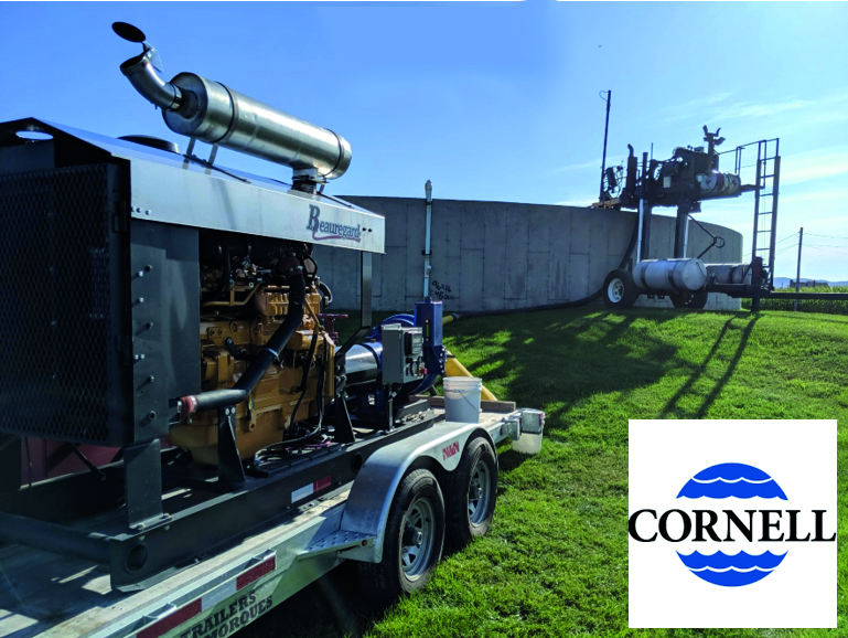   Pompe à lisier motorisée Cornell