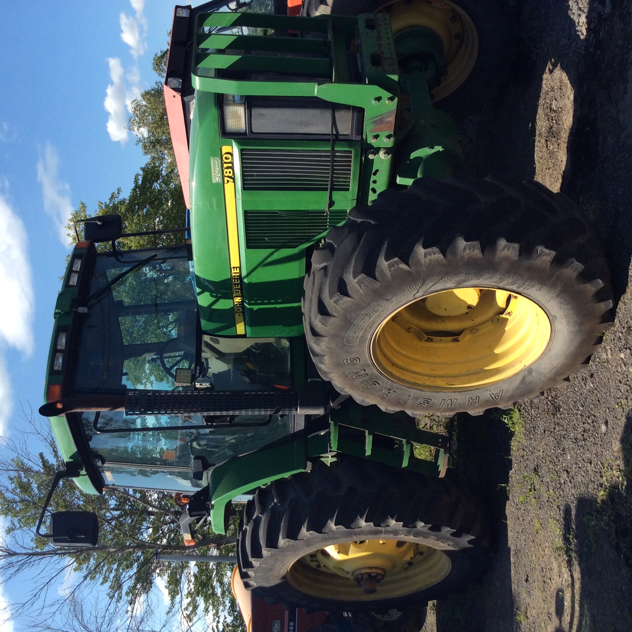 Tracteur John Deere 7810
