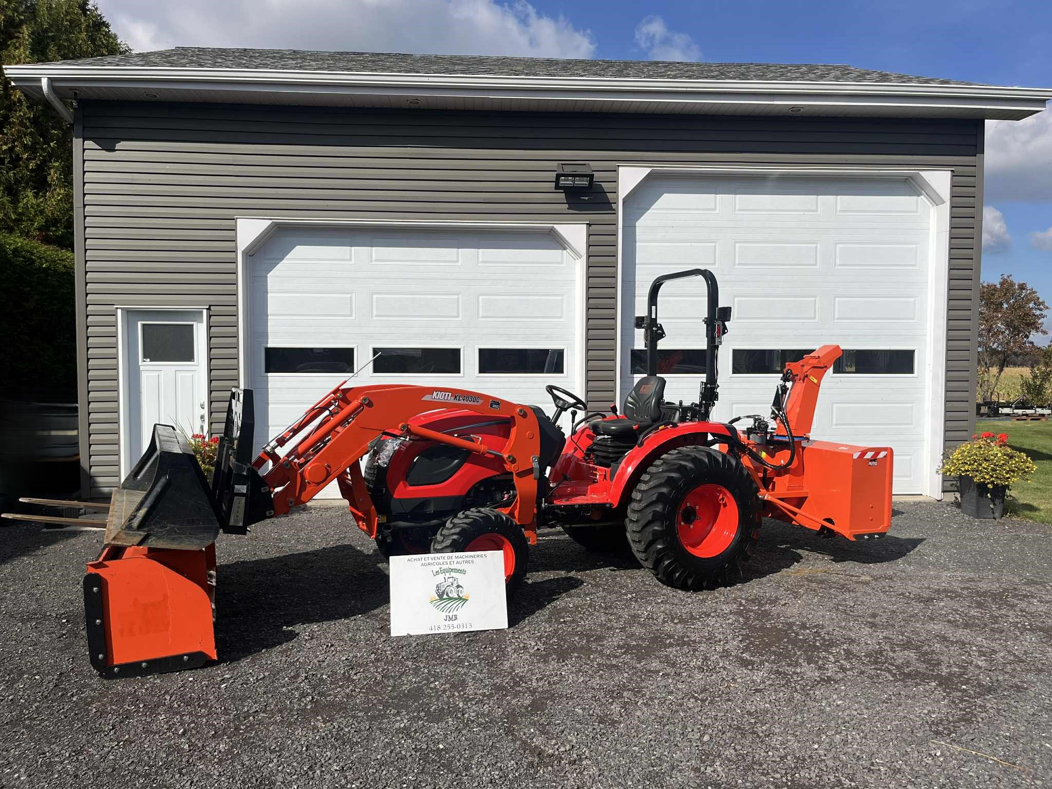 Tracteur Kioti CK3510
