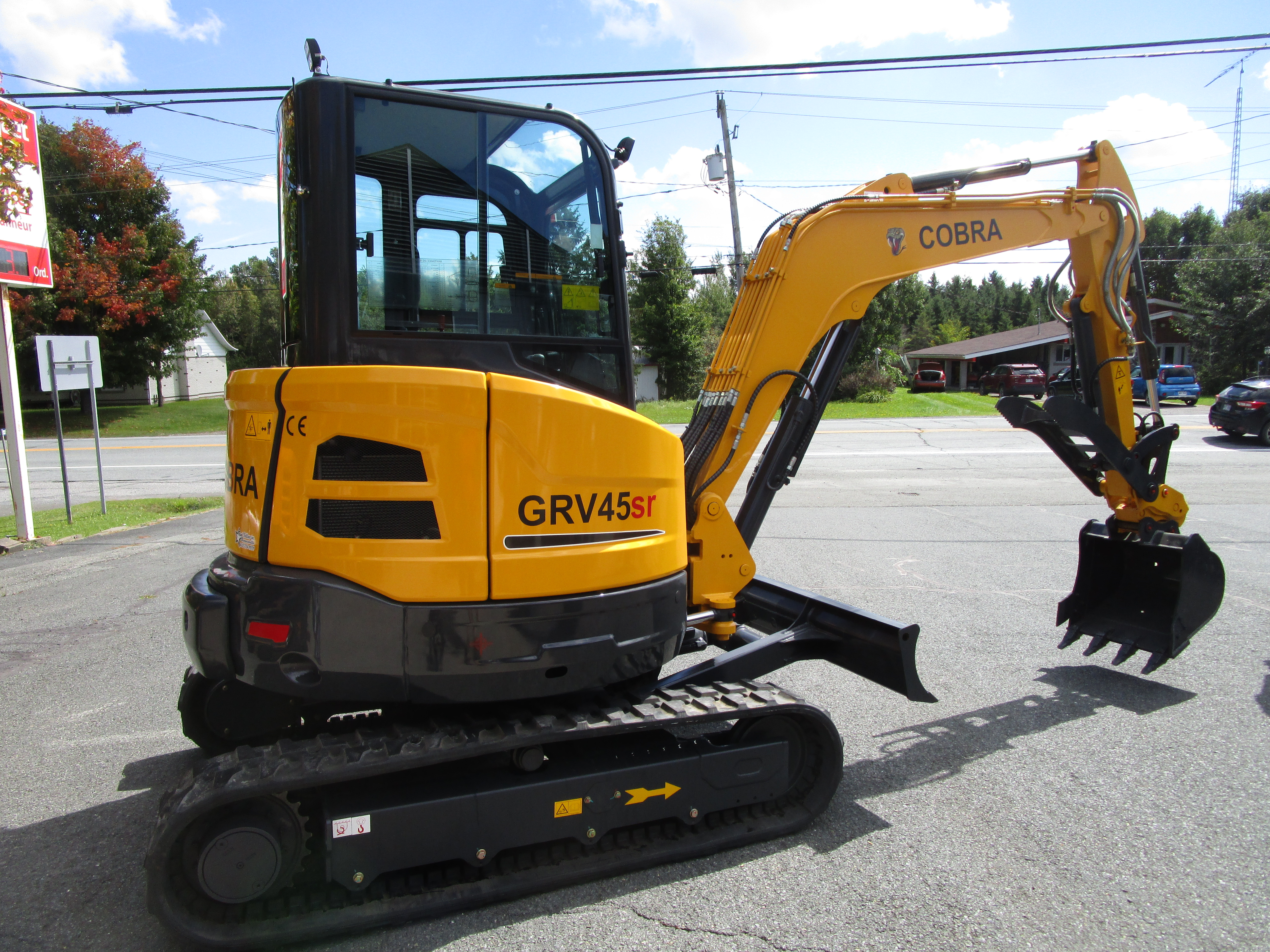 Excavatrice COBRA GRV45sr