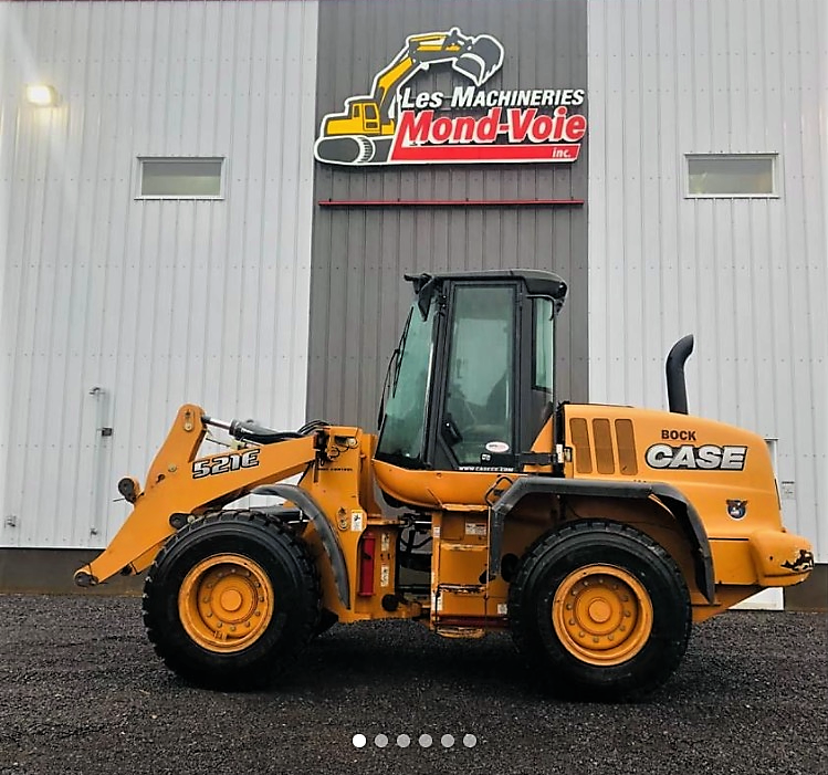 Articulated wheel loader Case 521 E
