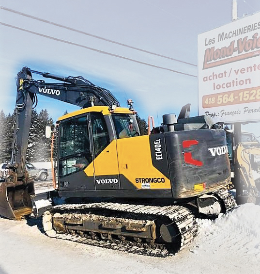 Excavatrice Volvo 140