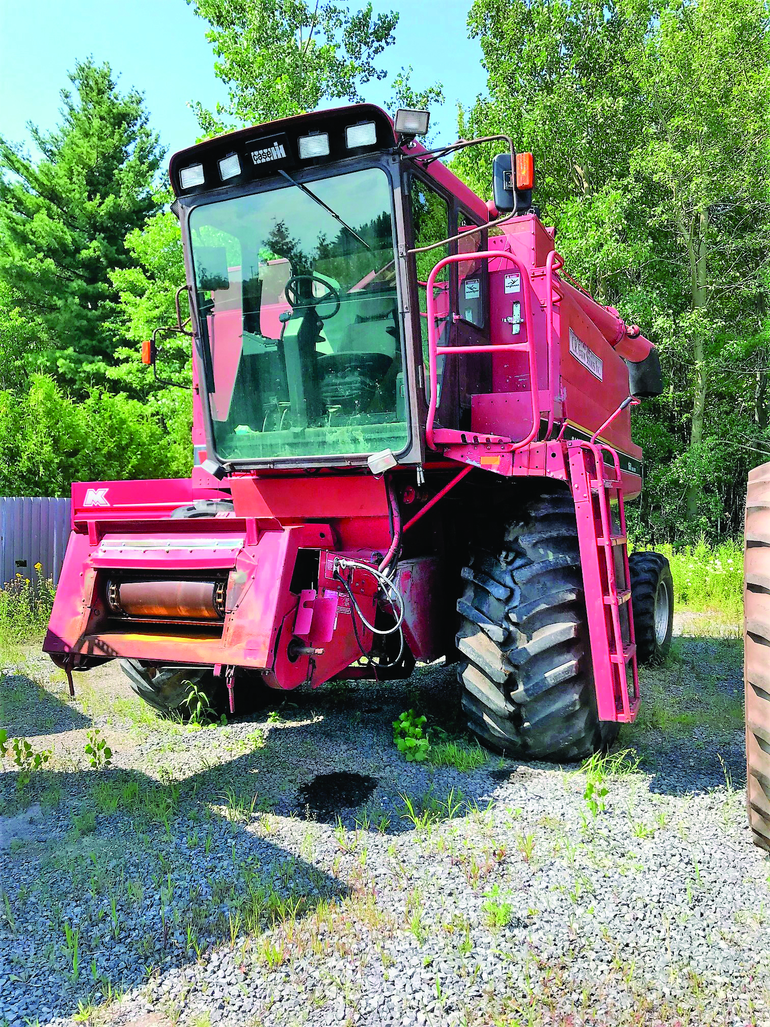 Moissonneuse-batteuse Case  International 1660