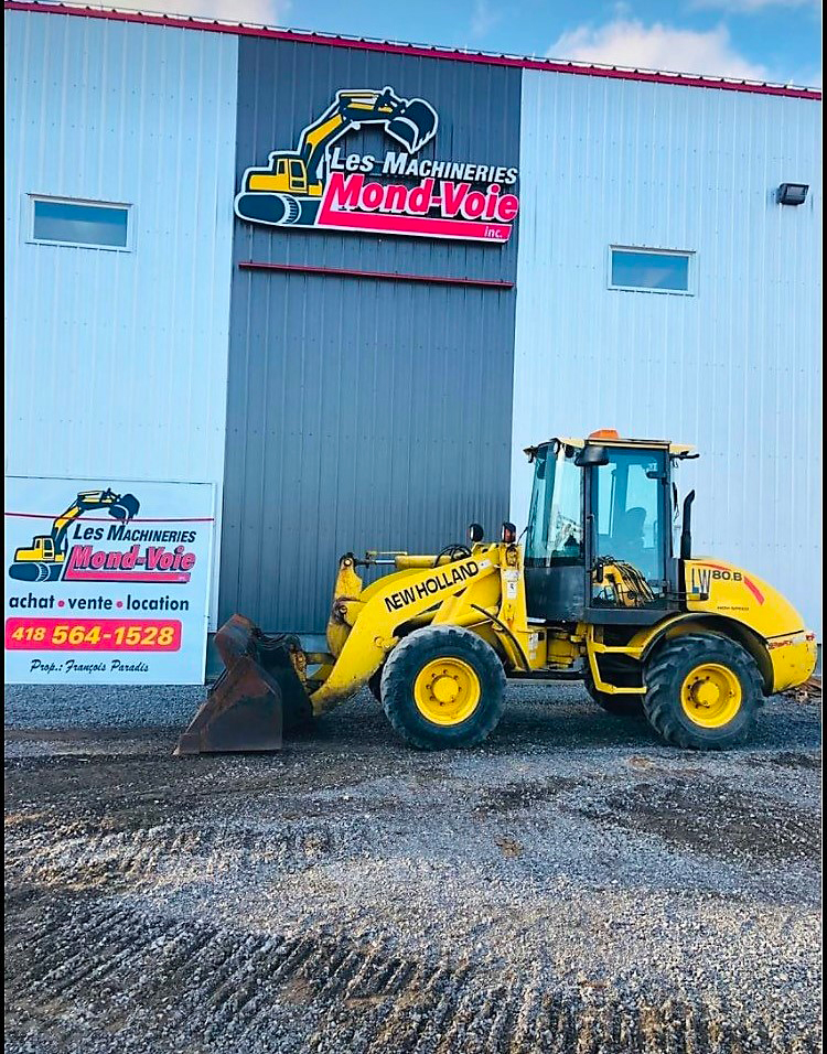 Articulated wheel loader New Holland LW80.B