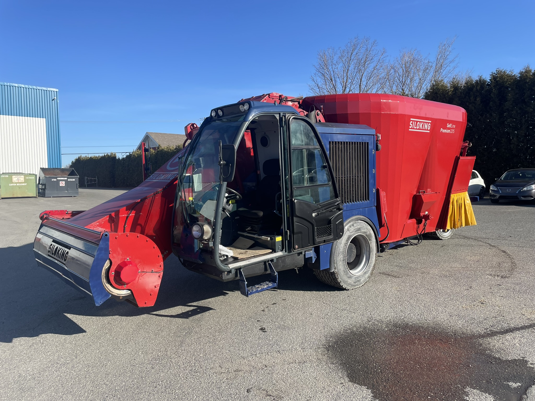 Mélangeuse Automotrice Siloking PREMIUM 18m3