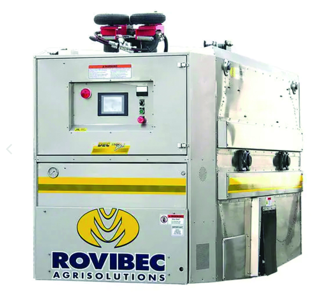Feeding robot Rovibec Distributeur mélangeur RTM  d’ensilage et concentré DEC DP