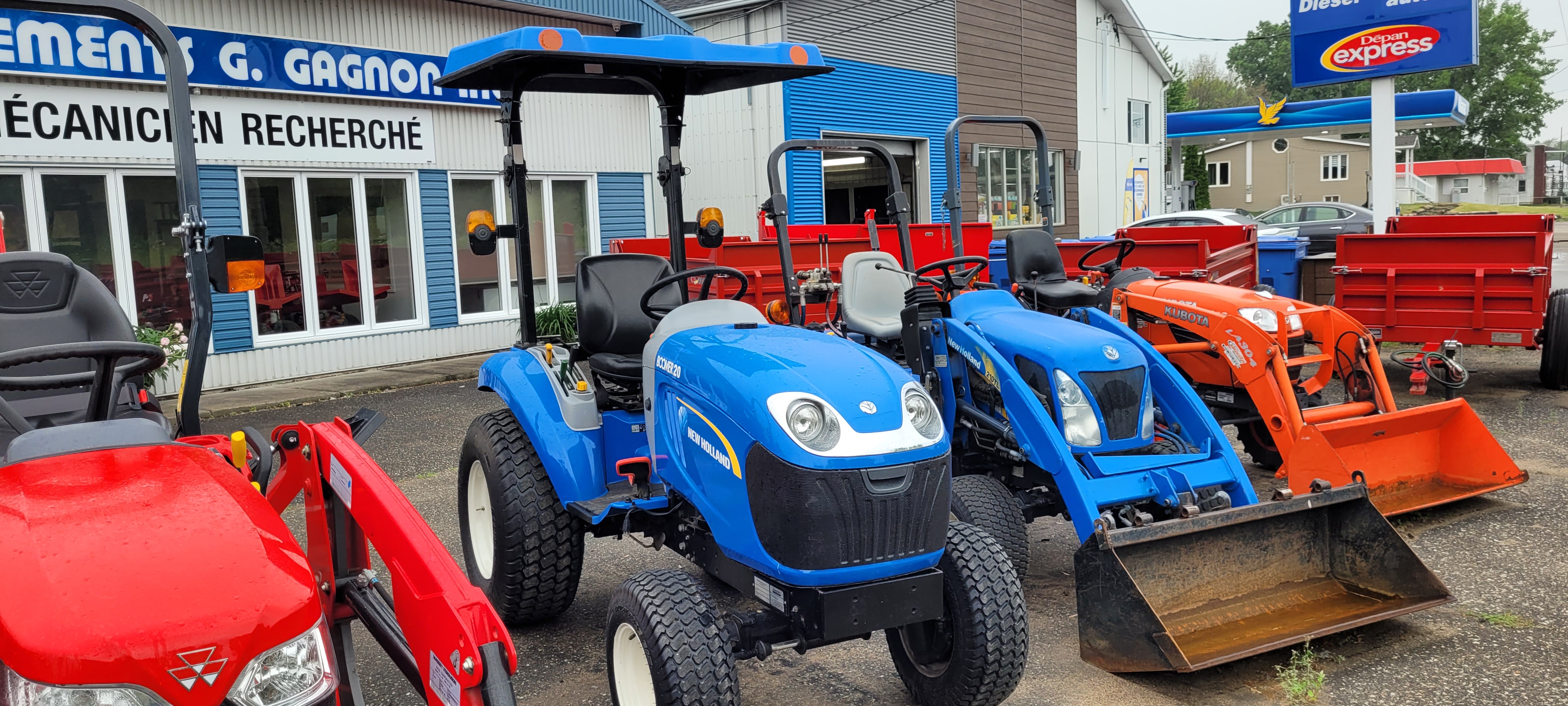 Tracteur New Holland Boomer 20