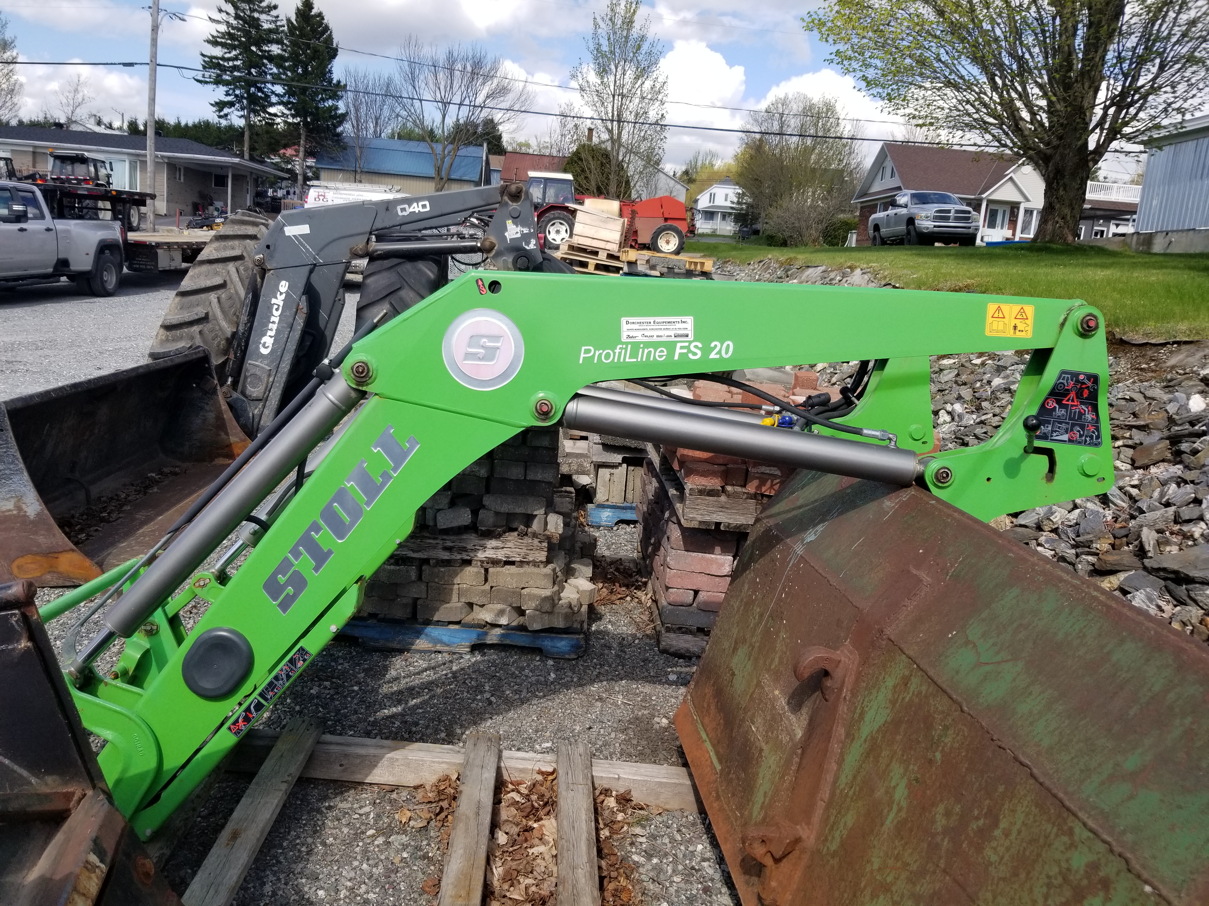 Chargeuse-pelleteuse Stoll FS-20