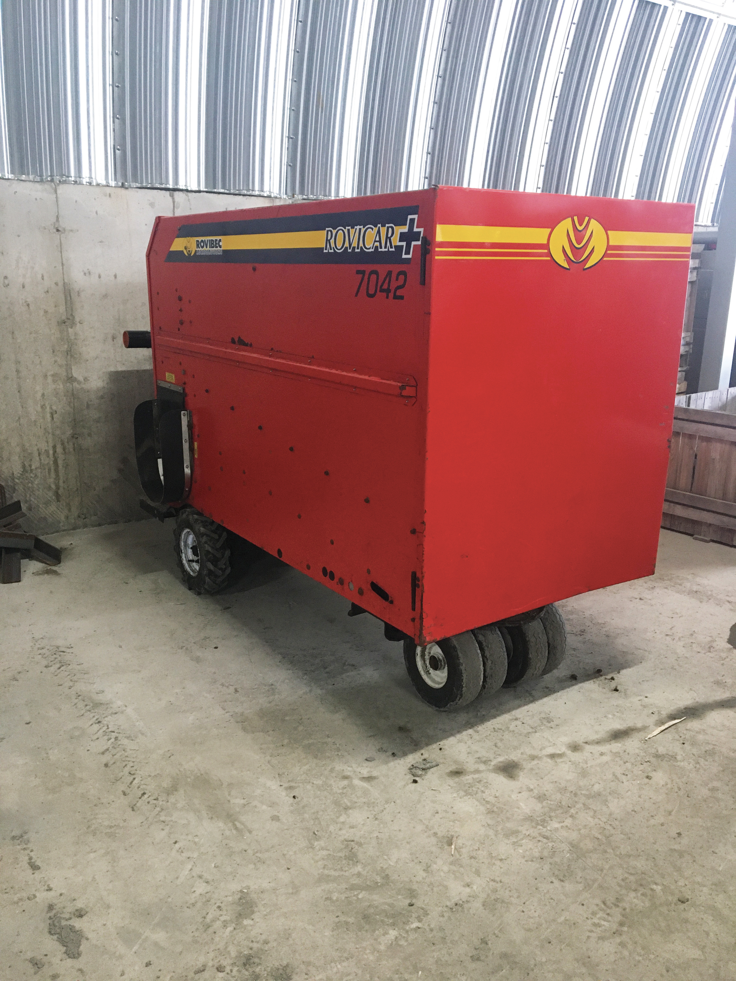 Motorized trolley Rovibec Rovicar Plus 7042