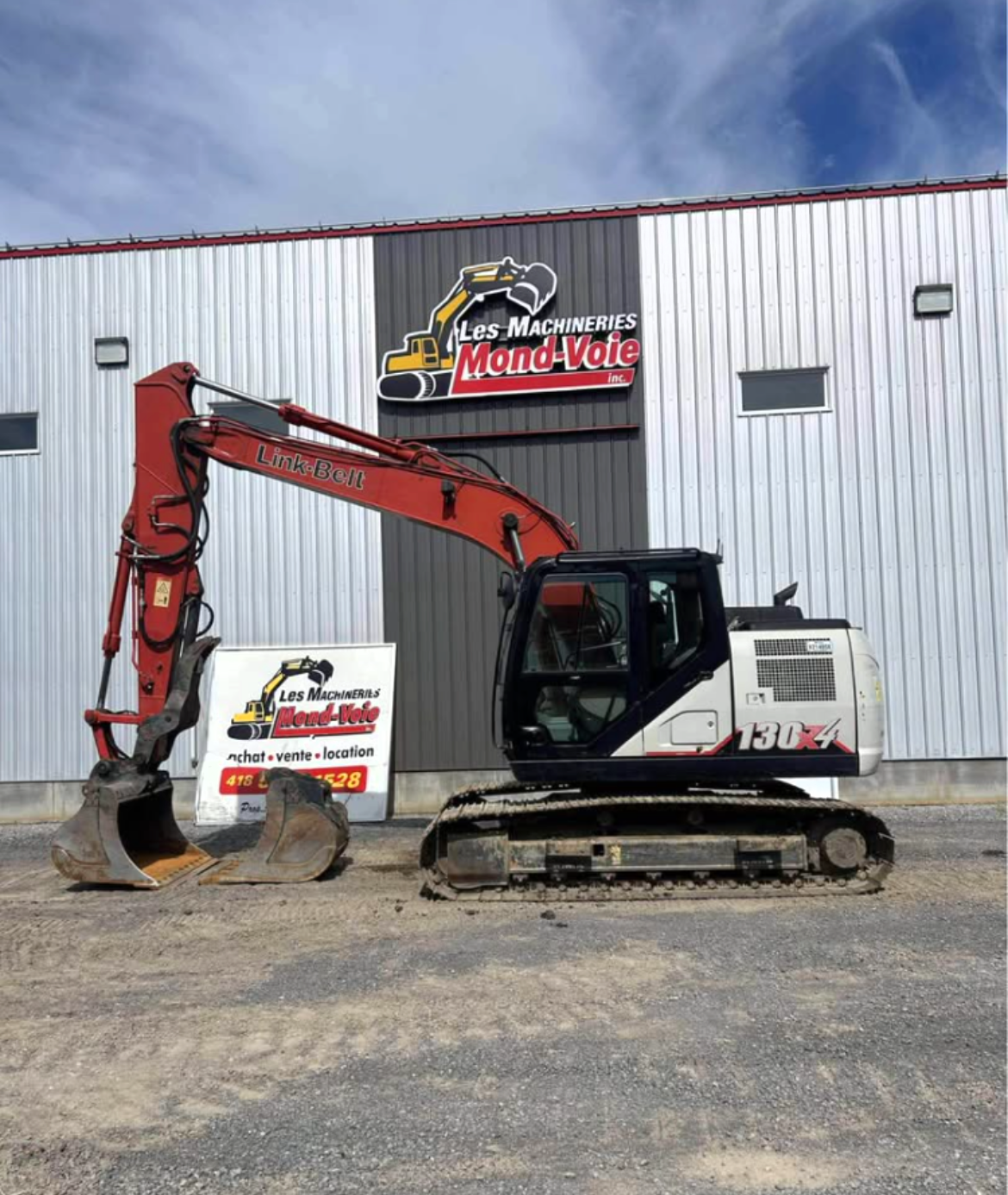 Excavatrice Link-Belt 130X4