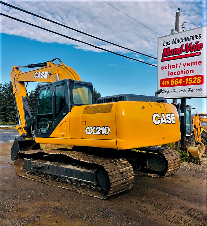 Excavatrice Case CX210
