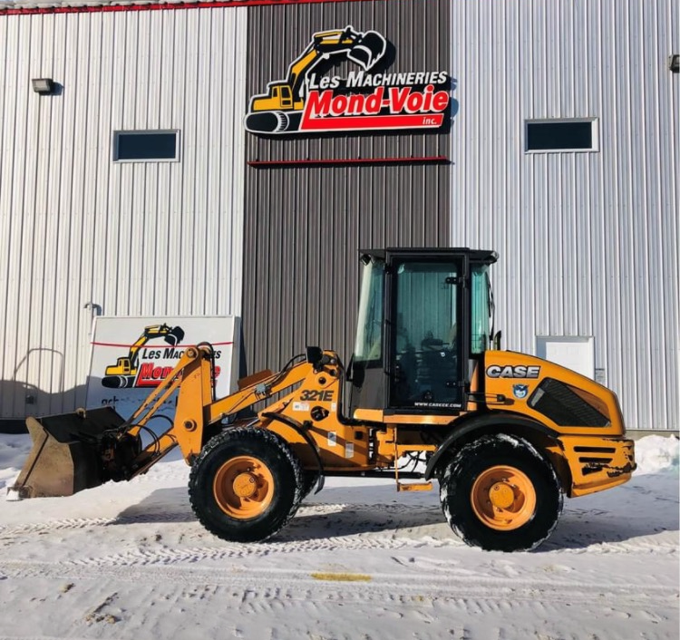 Articulated wheel loader Case 321 E
