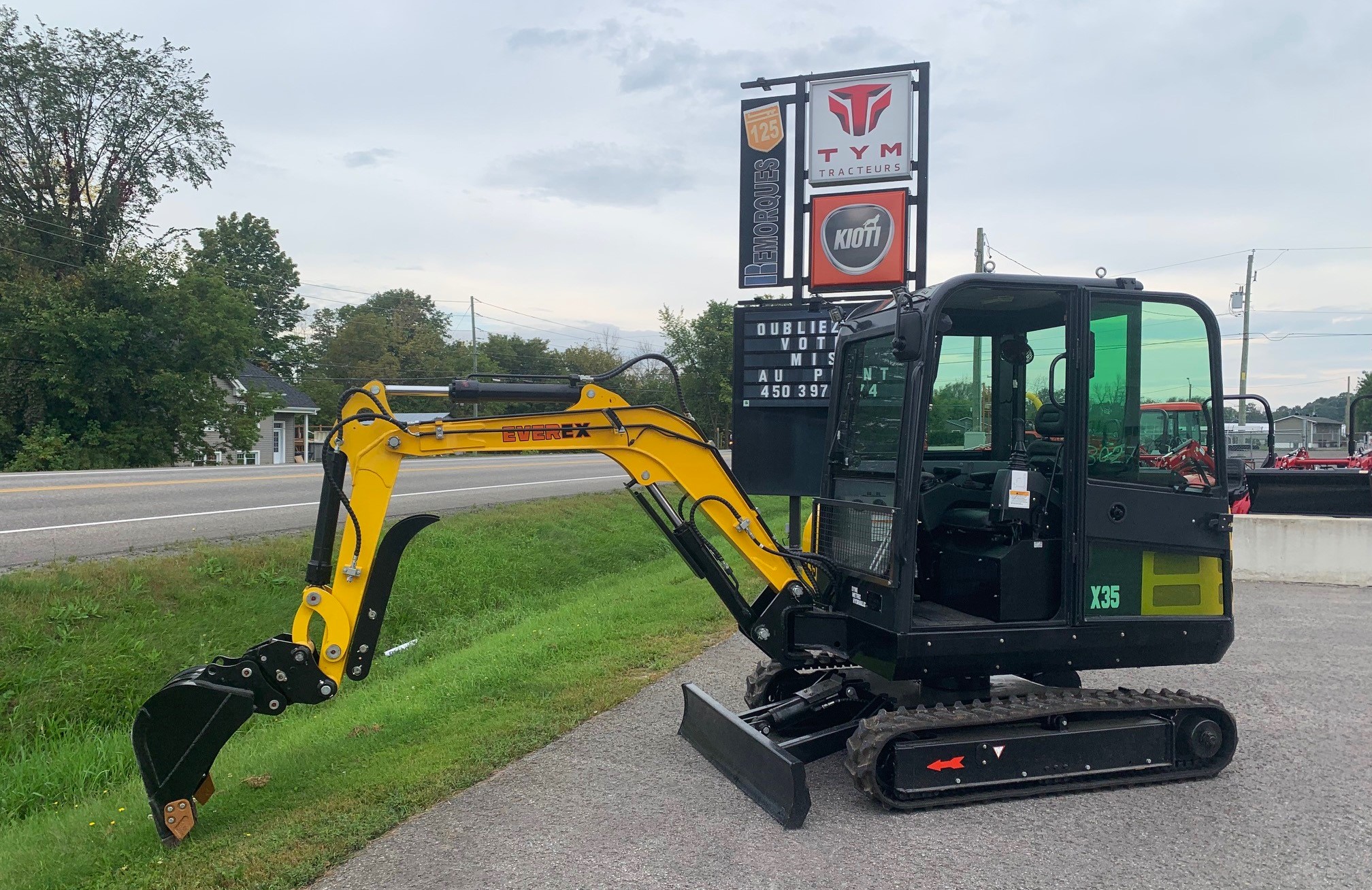 Excavatrice  EVERUN X35 