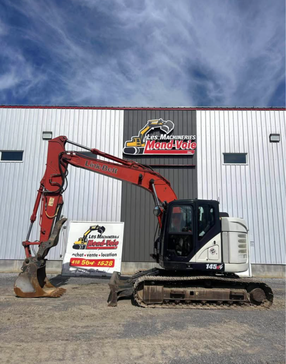 Excavatrice Link-Belt 145X4