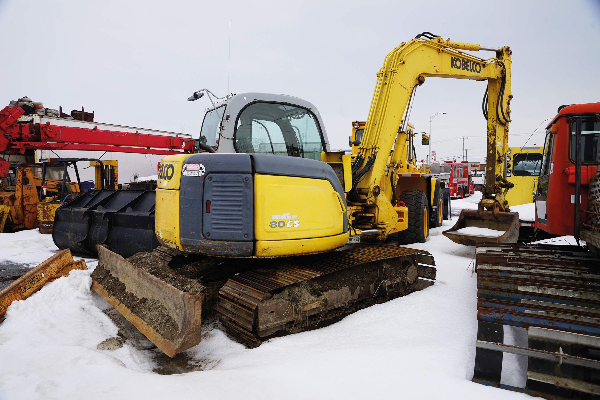 Excavatrice  Kobelco 80CS