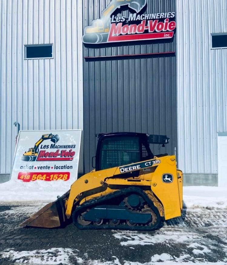 Skid steer loader (skid steer / skid loader) John Deere CT315