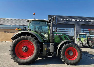 Tracteur Fendt 714 VARIO