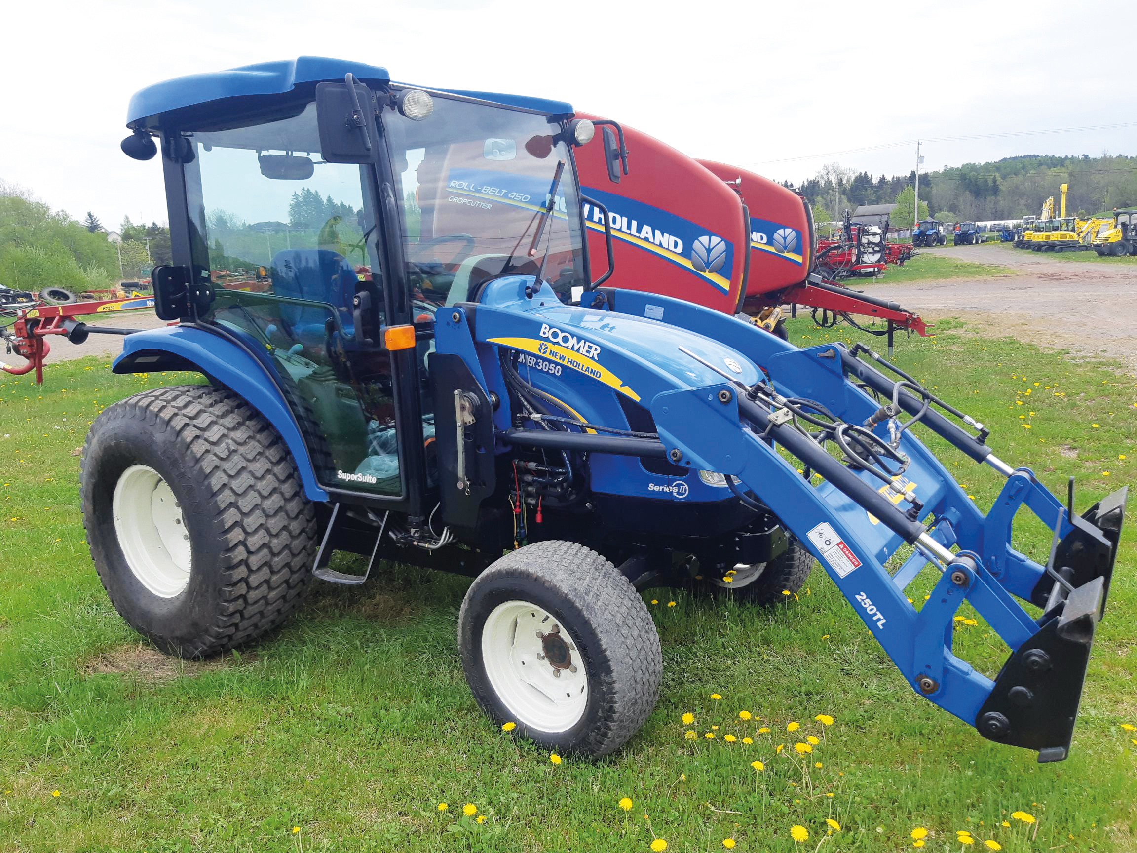 Tracteur New Holland Boomer 3050