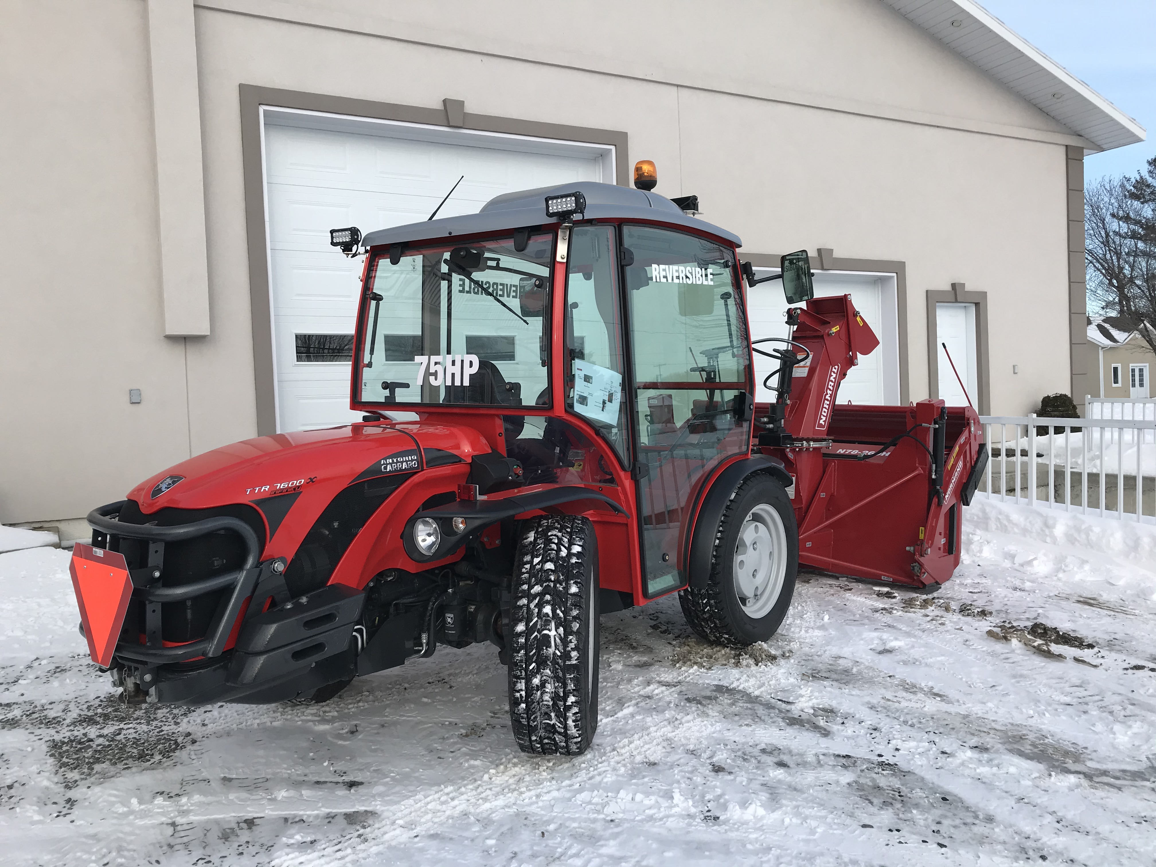 Tracteur Antonio Carraro TTR 7600