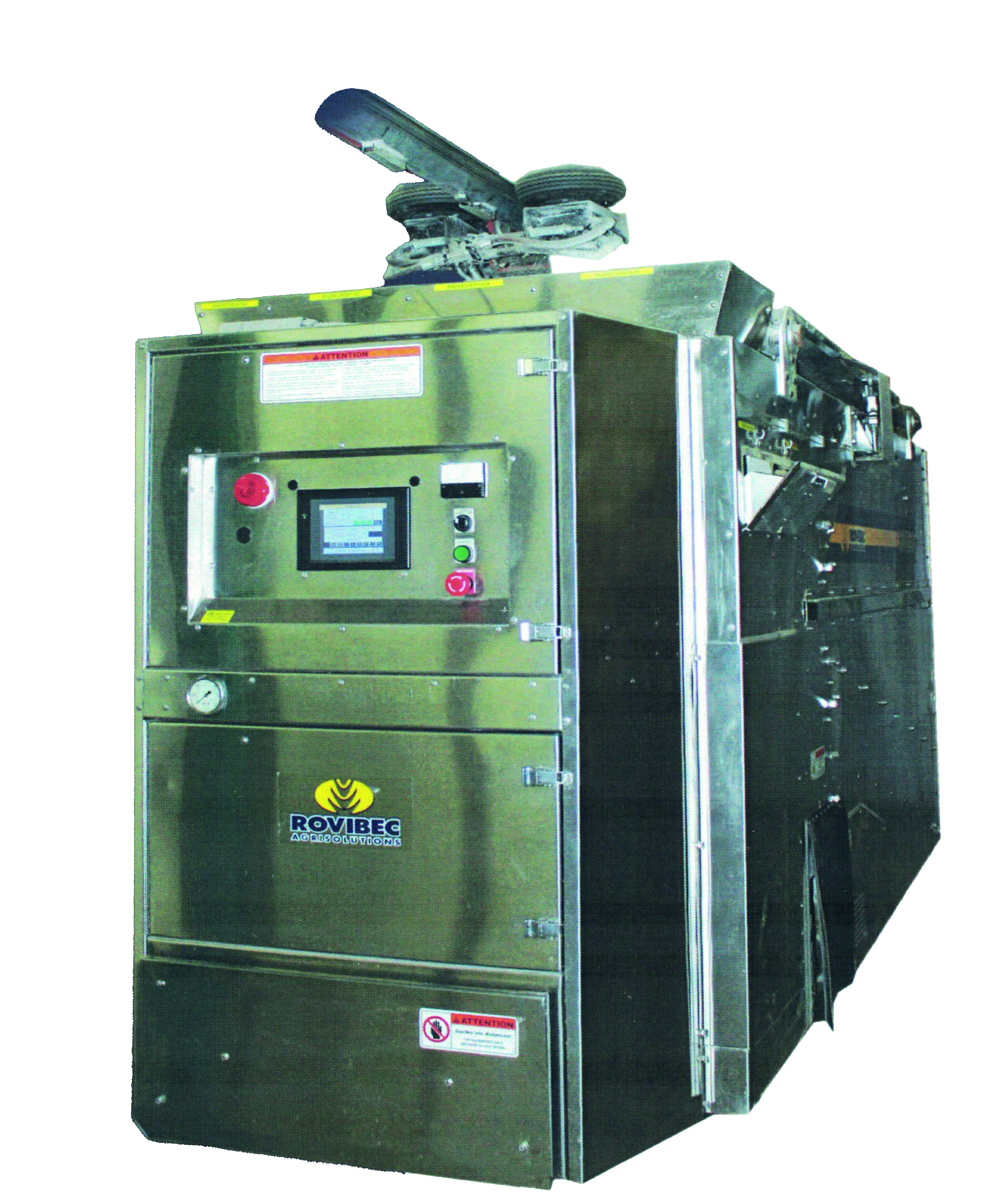 Robot d'alimentation Rovibec Robot d’alimentation de troupeau DEC SR