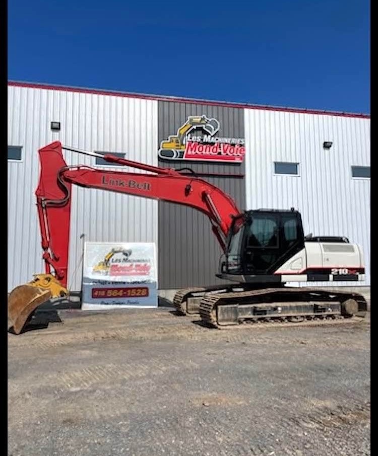 Excavatrice  Link-Belt 210X3