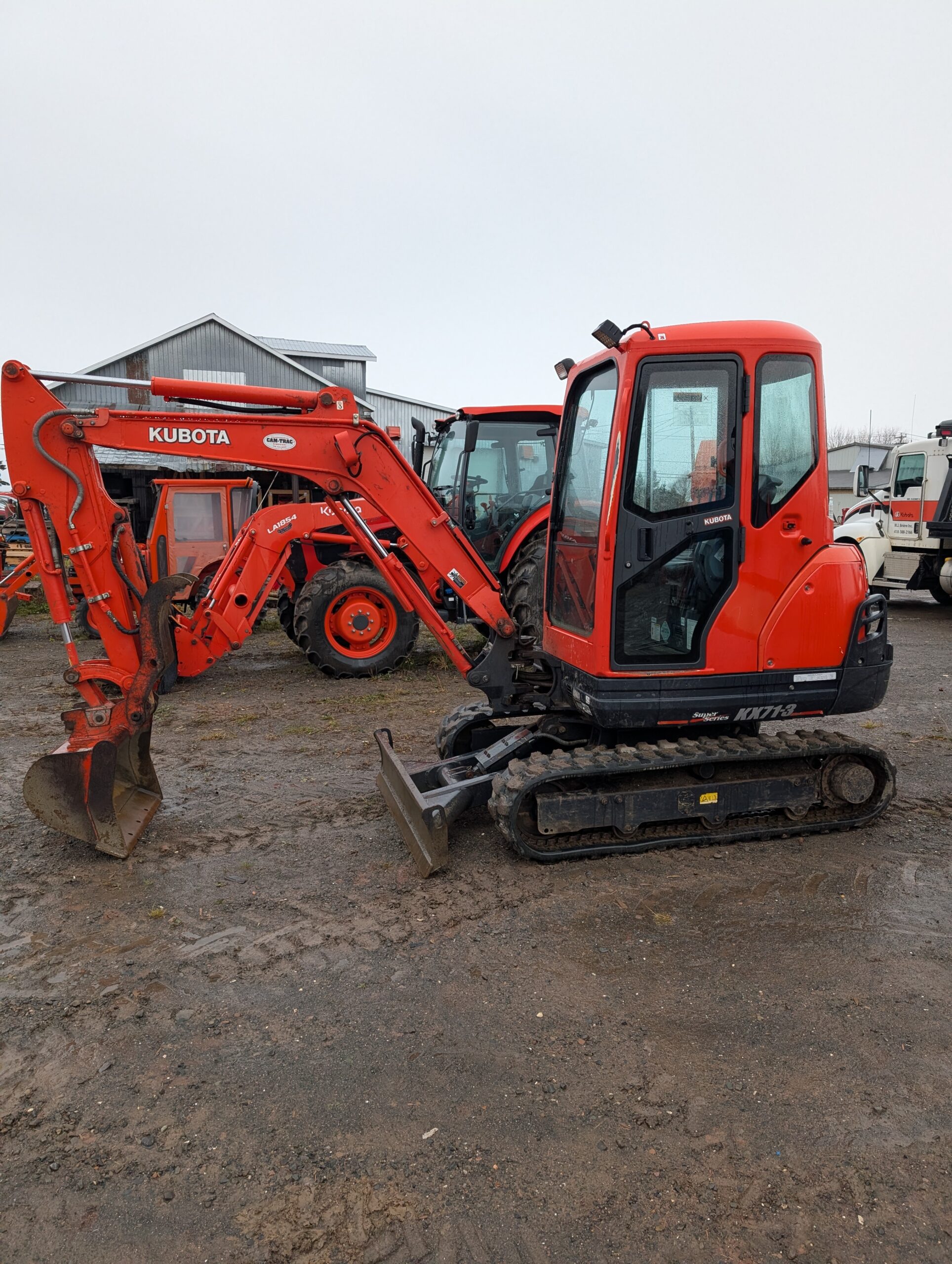 Excavatrice Kubota !KX71-GLS