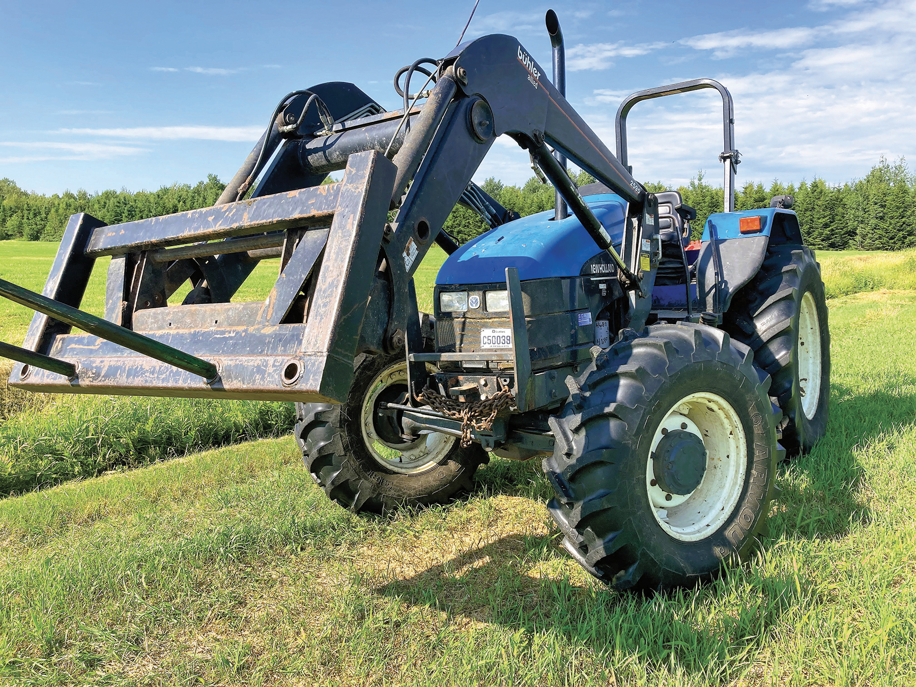 Tracteur New Holland 