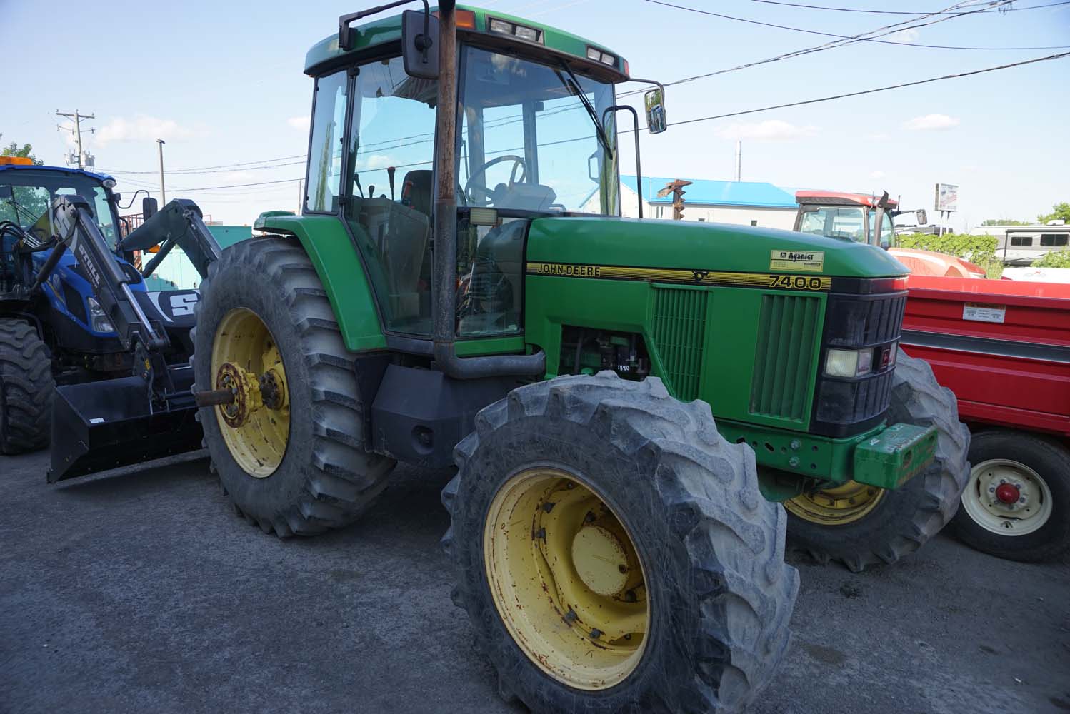 Tracteur John Deere 7400