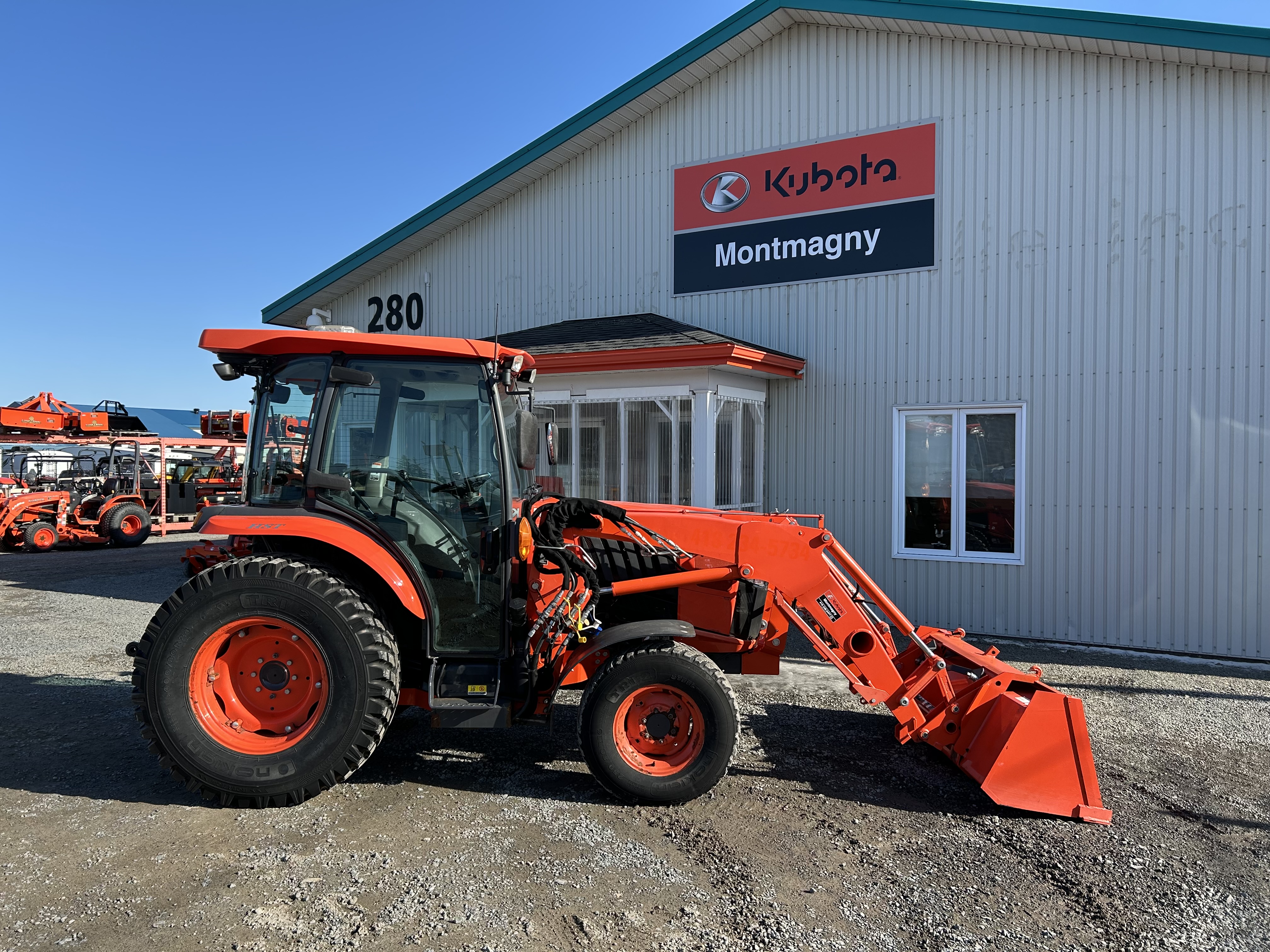 Tracteur Kubota L6060HSTCC