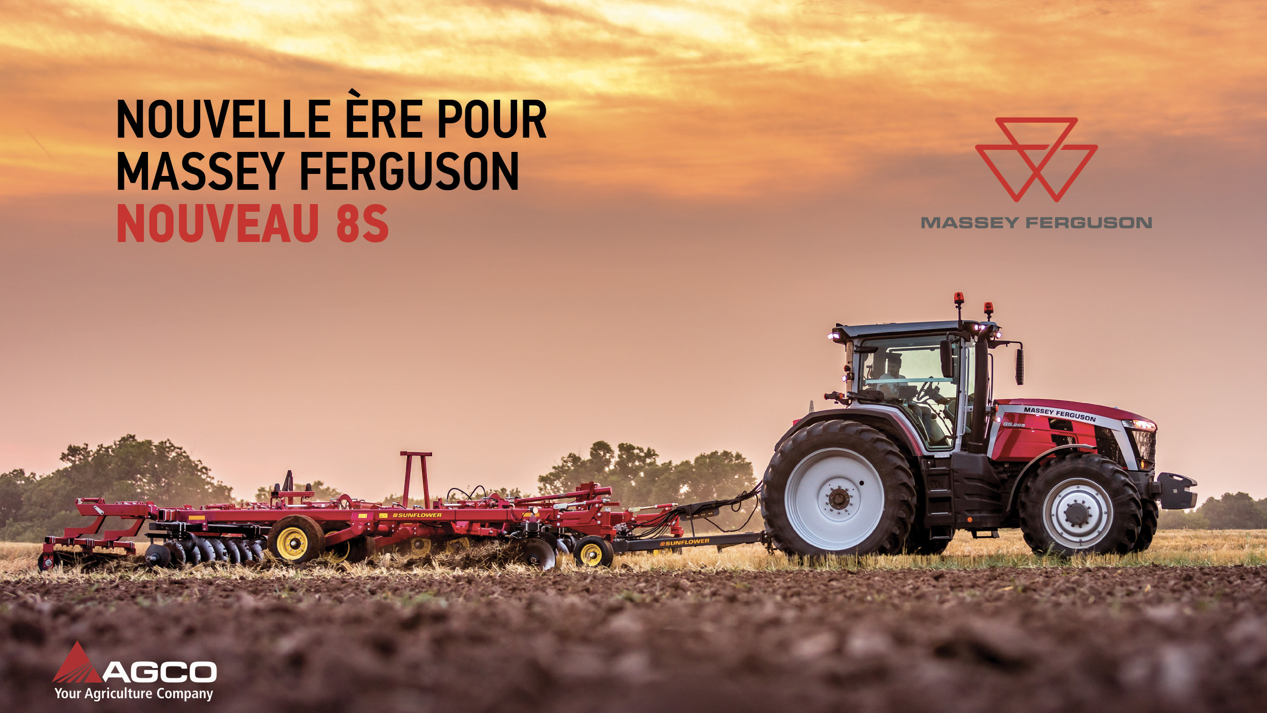 Tracteur Massey Ferguson 8S