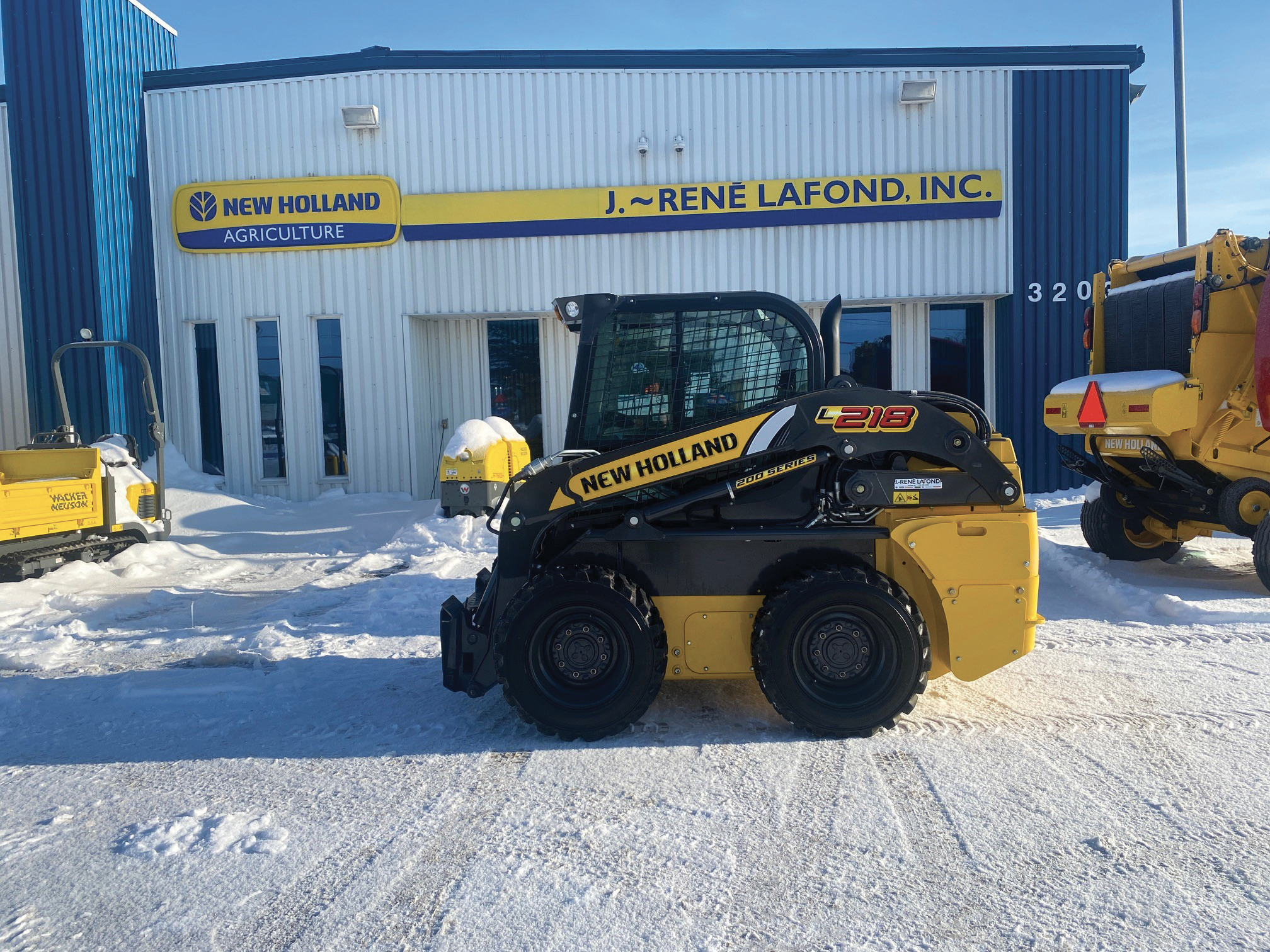Chargeuse compacte New Holland L218