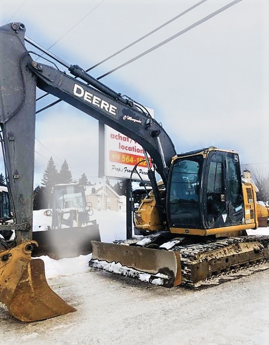 Excavatrice John Deere 135D