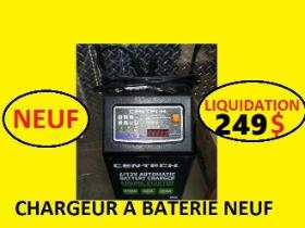 Coffre à outils  CHARGEUR A BATERIE NEUF OUTIL