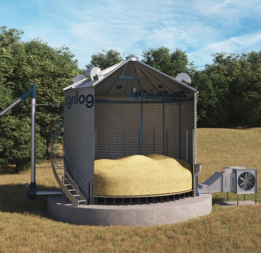 Panneau de contrôle  Drylog pour silo-séchoir