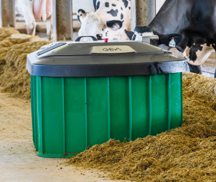   RoboRebel de GEA pousse ensilage / fourrage