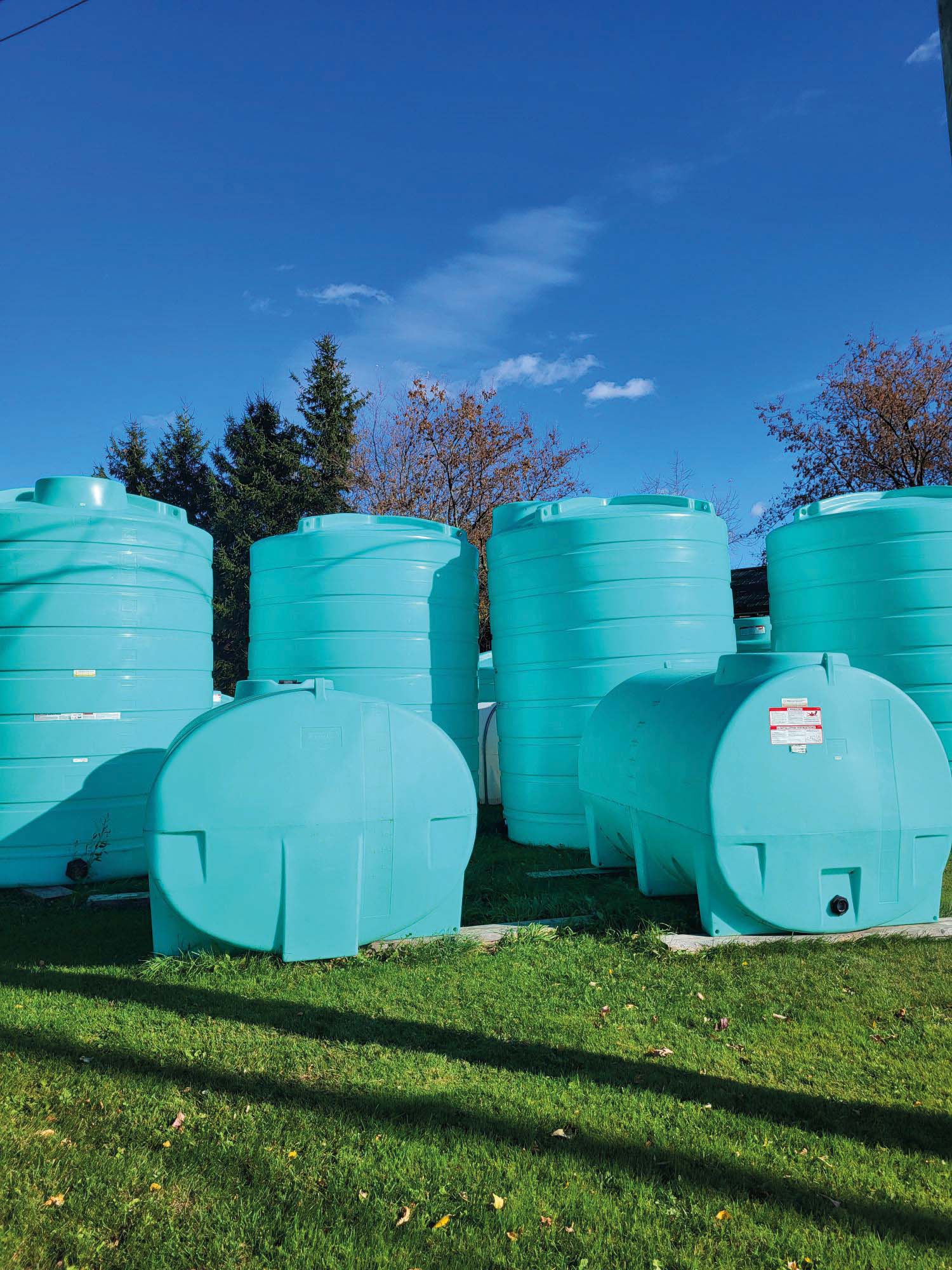 Réservoir  1000 et 5000 gallons