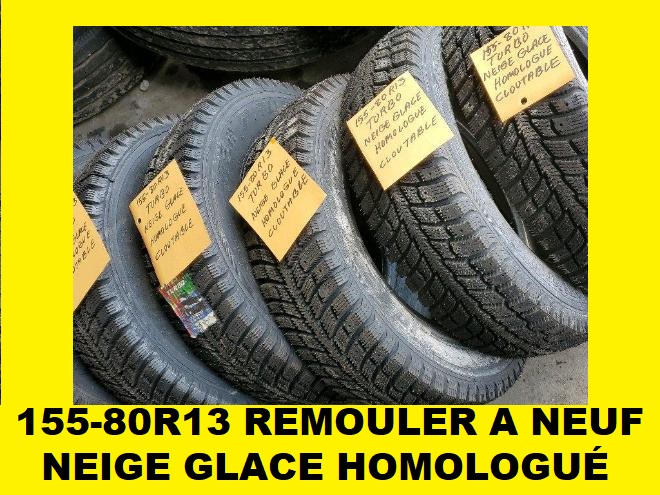 Pneus  PNEU 155-80R13 NEUF NEIGE GLACE